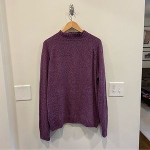 Wintersilk 100% silk turtleneck sweater in size large